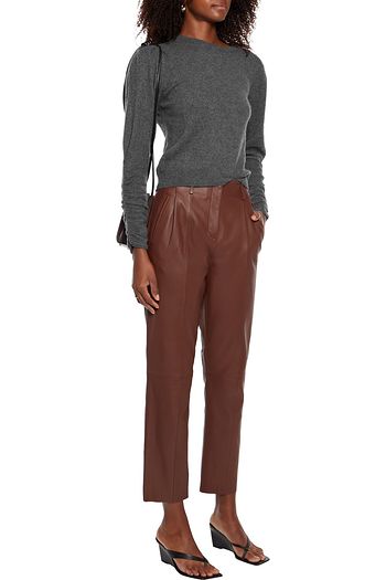 FRAME Gabby ruched cashmere sweater