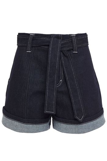 CHLOÉ Jeansshorts mit Gürtel