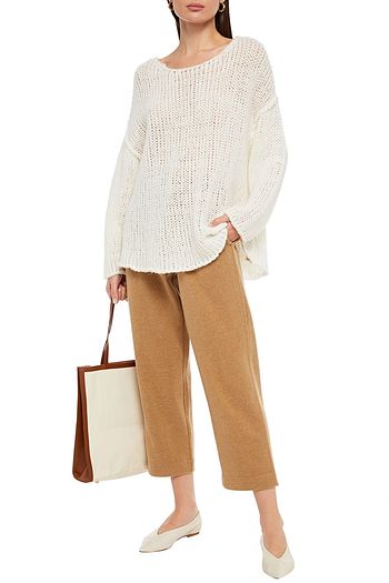 AMERICAN VINTAGE Open-knit alpaca-blend sweater