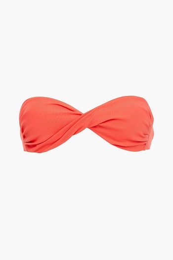 MELISSA ODABASH Thailand twist-front bandeau bikini top