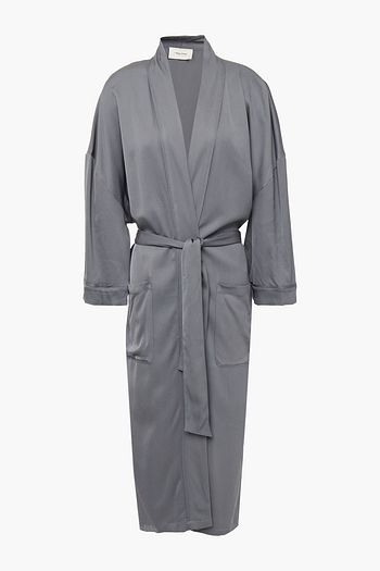 AMERICAN VINTAGE Stretch-twill robe