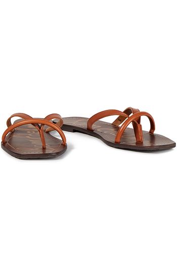 SAM EDELMAN Leather slides
