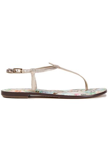 SAM EDELMAN Gigi metallic leather sandals
