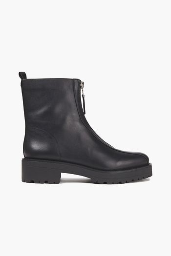 SAM EDELMAN Jacquie leather combat boots