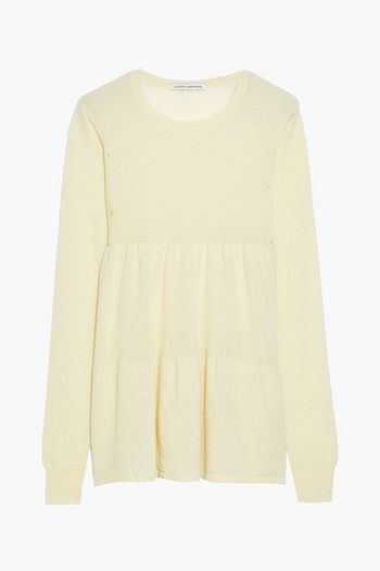 AUTUMN CASHMERE Tiered cashmere sweater
