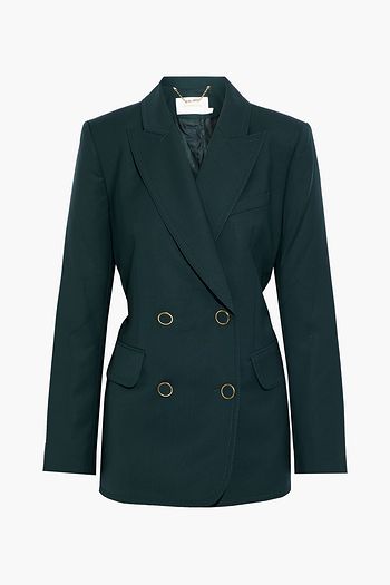 ZIMMERMANN Lucky doppelreihiger Blazer aus Wolle