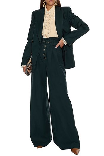 ZIMMERMANN Lucky doppelreihiger Blazer aus Wolle