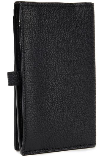 BOTTEGA VENETA Pebbled-leather wallet