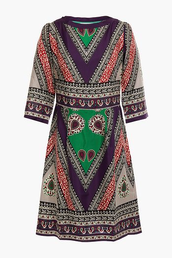 ANTIK BATIK Oriana printed silk-satin mini dress