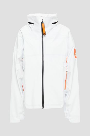 ADIDAS シェル加工生地 フード付きジャケット