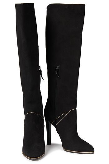 ETRO Suede knee boots