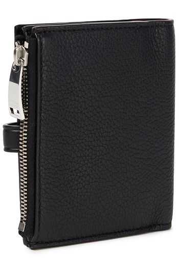 BOTTEGA VENETA Pebbled-leather wallet