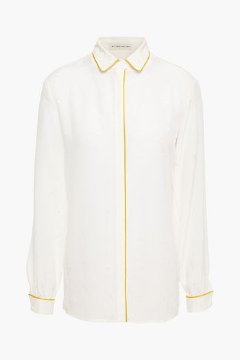 ETRO Silk-jacquard shirt