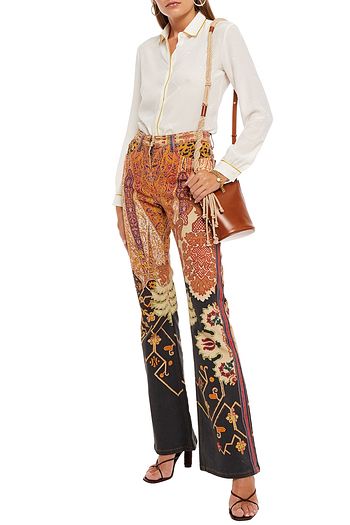 ETRO Silk-jacquard shirt