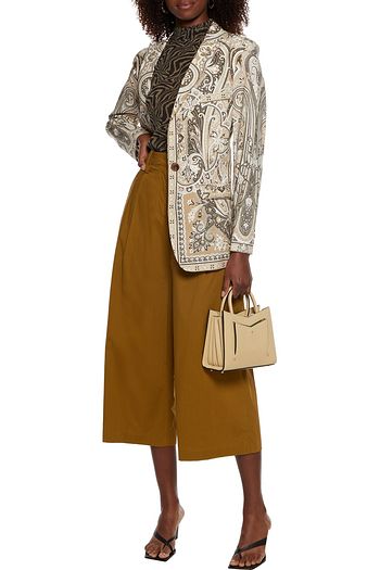 ETRO Cotton-poplin culottes