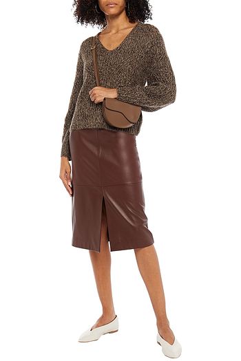VINCE. Mélange knitted sweater