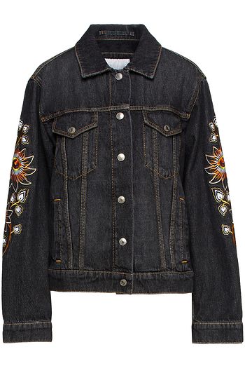 KENZO Embroidered denim jacket