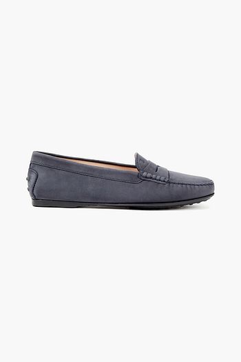 TOD'S Loafers aus Nubukleder