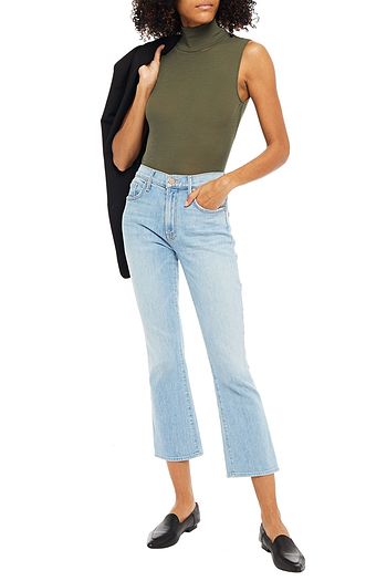 MOTHER High-rise kick-flare jeans