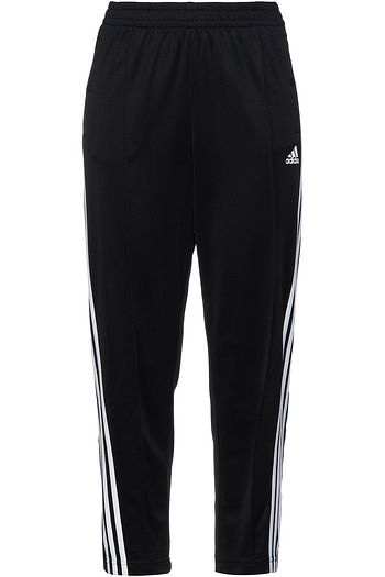 ADIDAS Printed cotton-blend jersey track pants