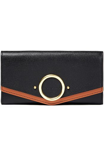 SEE BY CHLOÉ Pebbled-leather wallet