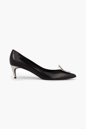 ROGER VIVIER Chips leather pumps