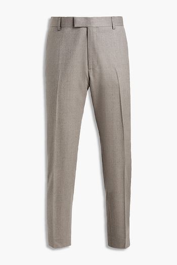 SANDRO ウール スリムフィット パンツ