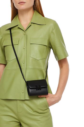 MSGM Leather shoulder bag