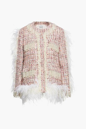 HUISHAN ZHANG Embellished tweed jacket