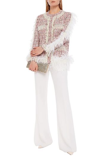 HUISHAN ZHANG Embellished tweed jacket