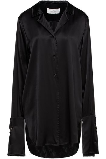 MARQUES' ALMEIDA Silk-satin shirt