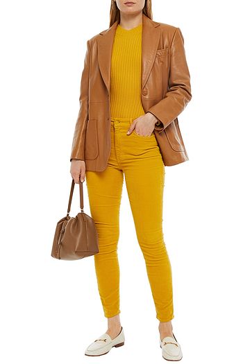 MOTHER The Looker cotton-blend corduroy skinny pants