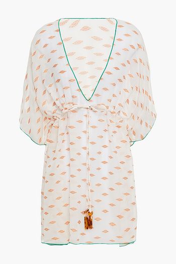 ERES Fil coupé silk-blend kaftan