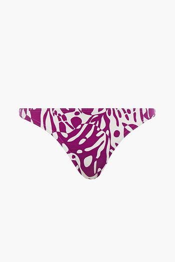 ERES Crab printed low-rise swimsuit