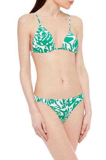 ERES Starfish printed triangle bikini top