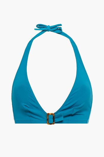 ERES Private buckle-detailed halterneck bikini top