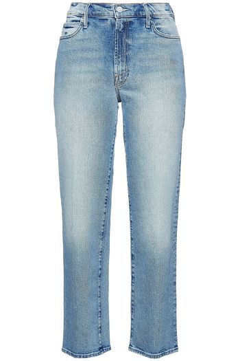 MOTHER The Kick It high-rise straight-leg jeans