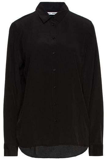 SAMSØE Φ SAMSØE Washed-silk shirt