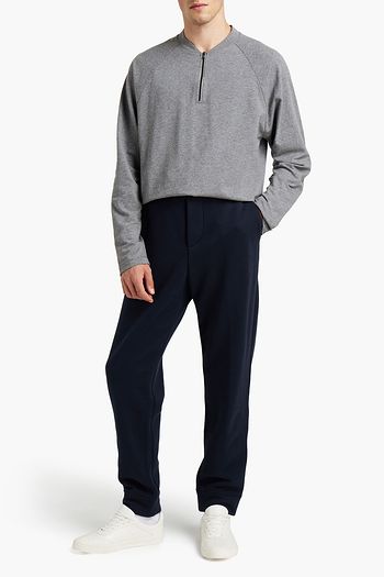 JAMES PERSE French cotton-terry track pants