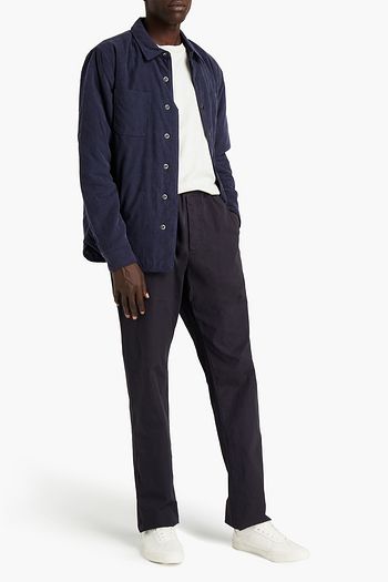 JAMES PERSE ストレッチコットンポプリン スリムフィット ドローストリングパンツ