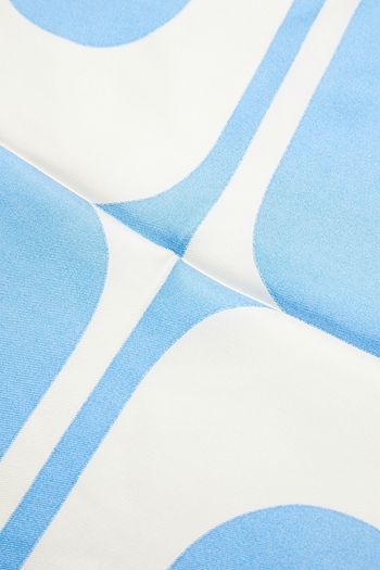 TORY BURCH Printed silk-twill scarf