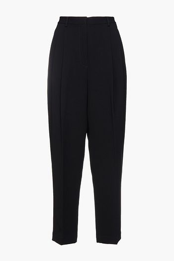 TORY BURCH Karottenhose aus Crêpe mit Falten