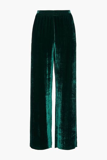 MM6 MAISON MARGIELA Hose mit weitem Bein aus Samt