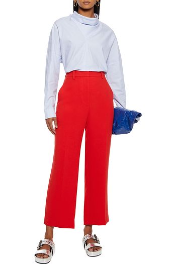 3.1 PHILLIP LIM Cropped crepe straight-leg pants