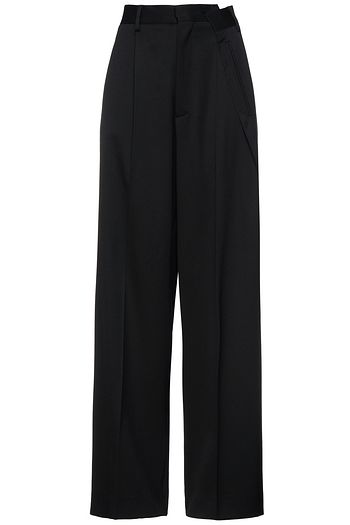 MM6 MAISON MARGIELA Hose mit weitem Bein aus Twill
