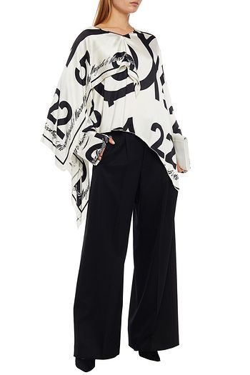 MM6 MAISON MARGIELA Hose mit weitem Bein aus Twill