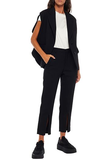 MM6 MAISON MARGIELA Cropped Hose mit geradem Bein aus Twill