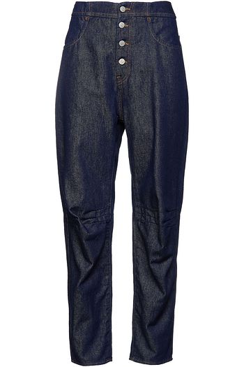 MM6 MAISON MARGIELA Cropped high-rise tapered jeans