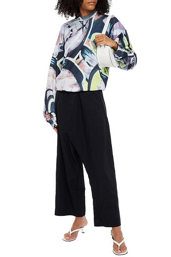 MM6 MAISON MARGIELA Cropped shell harem pants
