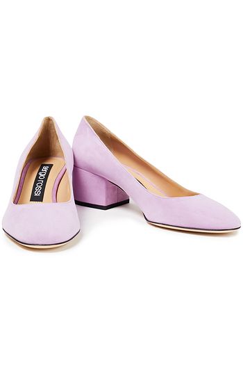 SERGIO ROSSI Virginia suede pumps